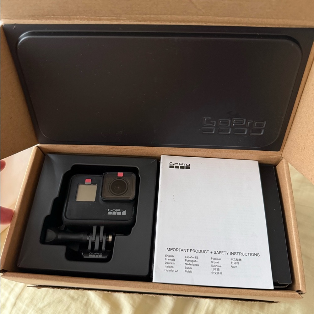 GoPro Black Action Camera with Mount